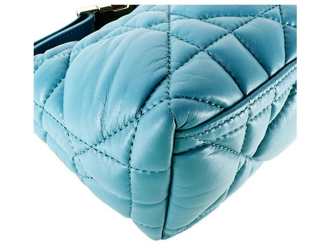 Bolsa Christian Dior Nomade Turquesa - vista 8