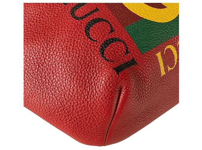 Marsupio Gucci in pelle rossa Rosso - vista 6