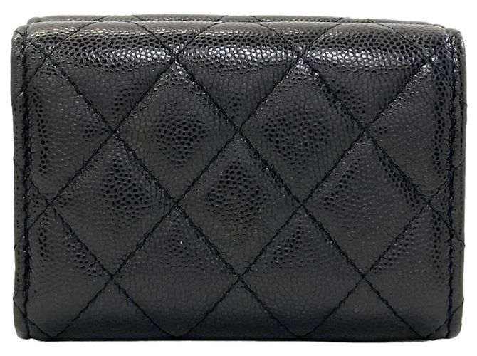 Chanel Matelassé Tri-fold Wallet Black - view 2