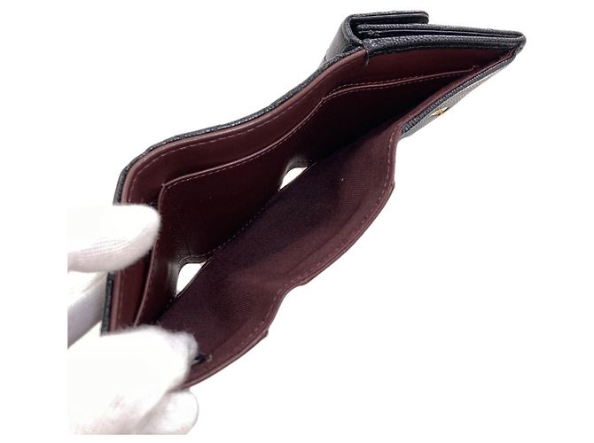 Chanel Matelassé Tri-fold Wallet Black - view 5