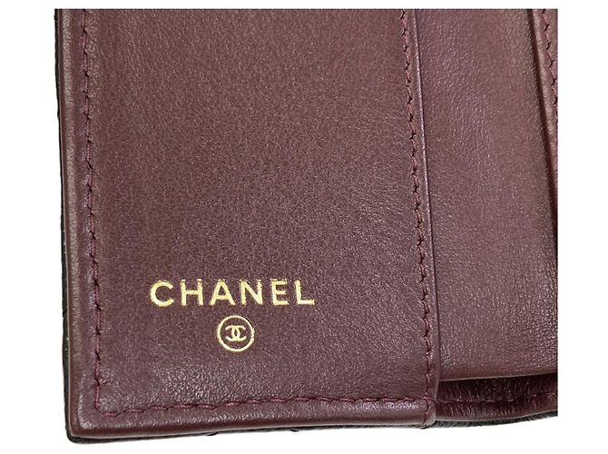 Chanel Matelassé Tri-fold Wallet Black - view 7