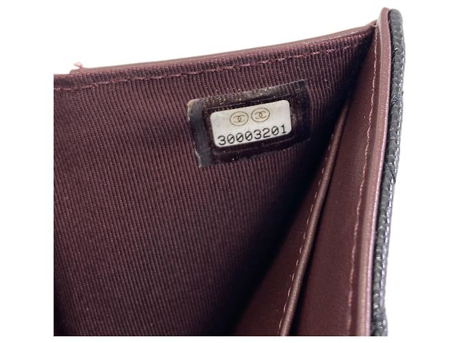Chanel Matelassé Tri-fold Wallet Black - view 8