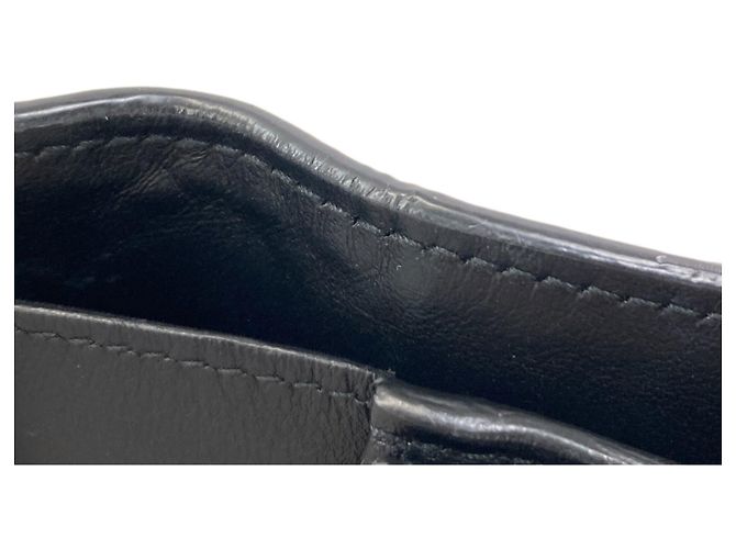 Céline Celine Small Flap Wallet Black - view 11