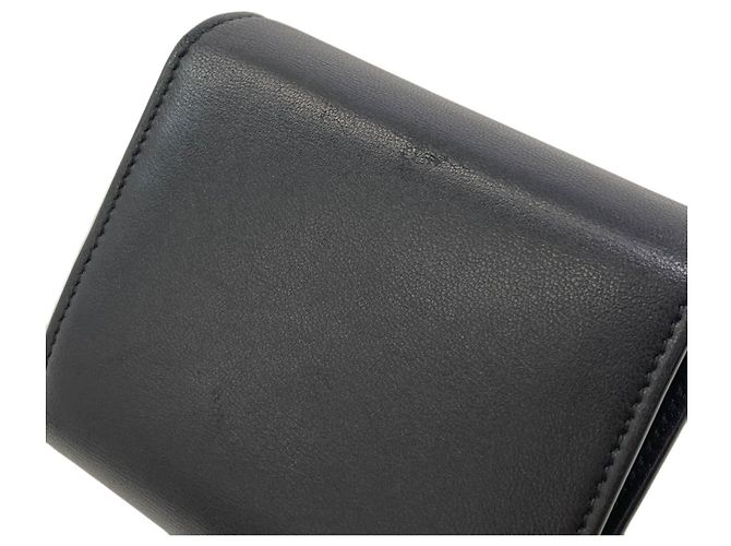 Céline Celine Small Flap Wallet Black - view 12