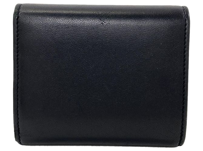 Céline Celine Small Flap Wallet Black - view 2