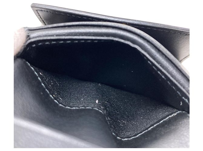 Céline Celine Small Flap Wallet Black - view 9