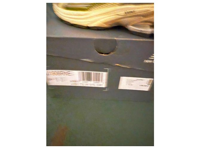 New Balance 1906R Sneakers Giallo e Verde Bianco Marrone chiaro Silver hardware - vista 11