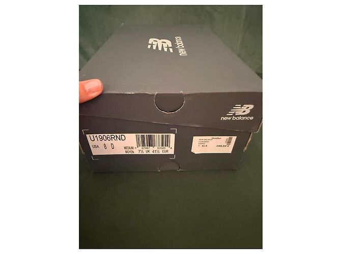 New Balance 1906R Sneakers Blu Beige Verde Grigio - vista 7