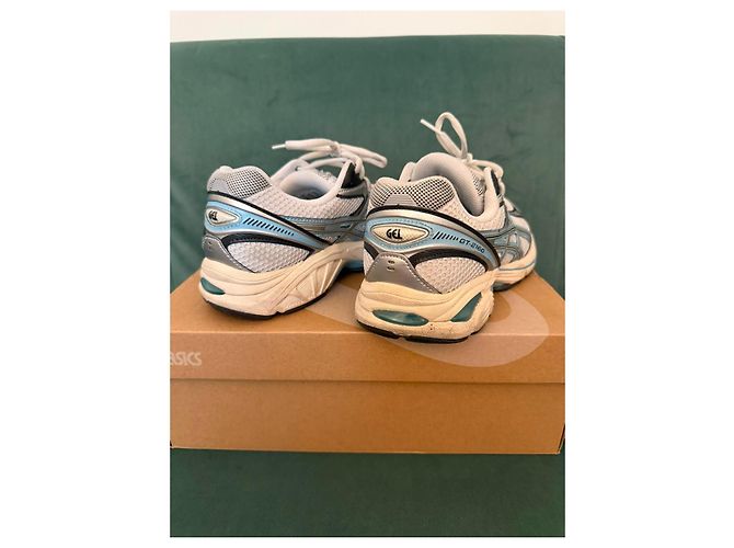 Autre Marque Asics GT-2160 Scarpe da Running Bianco Grigio Metallico Blu chiaro - vista 3