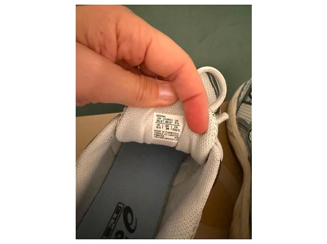 Autre Marque Asics GT-2160 Scarpe da Running Bianco Grigio Metallico Blu chiaro - vista 7