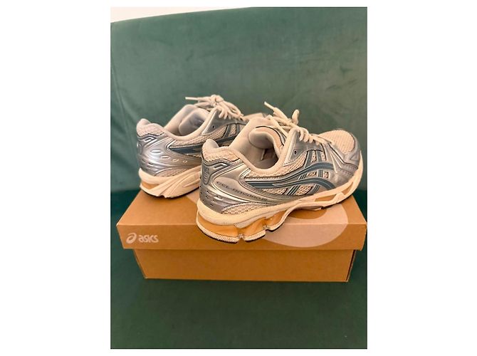 Autre Marque Asics Gel-Kayano 14 Sneakers Cream Ironclad Crudo Metallico - vista 6