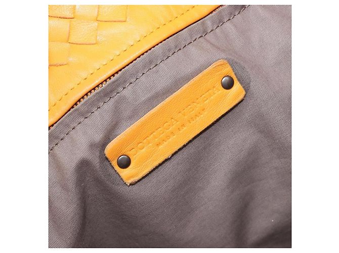 Bottega Veneta Capri Intrecciato Nappa Medium Arancione - vista 6