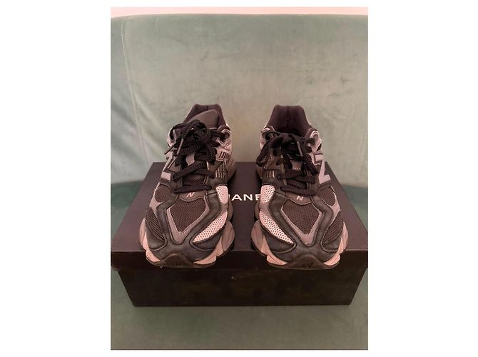 Sneakers New Balance 9060 Nero Grigio - vista 3