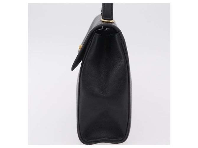Céline Celine Top Handle Leather Noir - vue 3