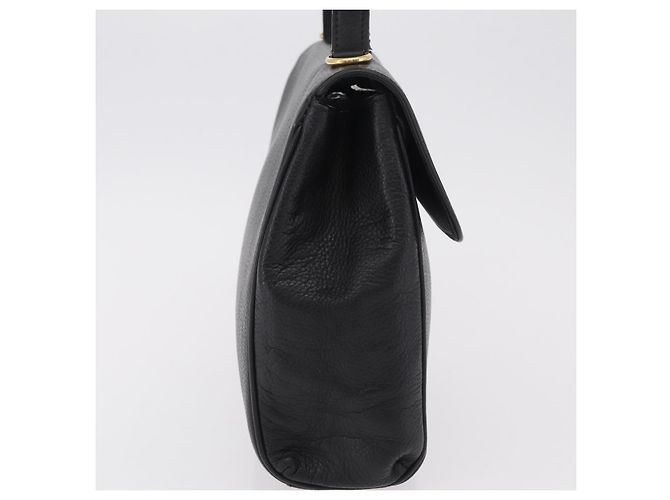 Céline Celine Top Handle Leather Noir - vue 4