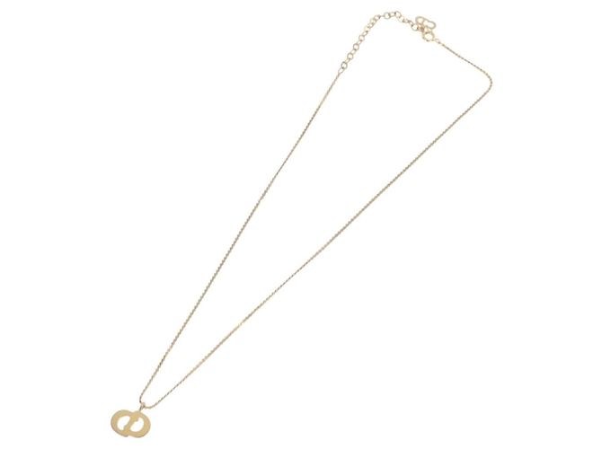 Christian Dior CD Anhänger aus Metall Golden - Ansicht 2