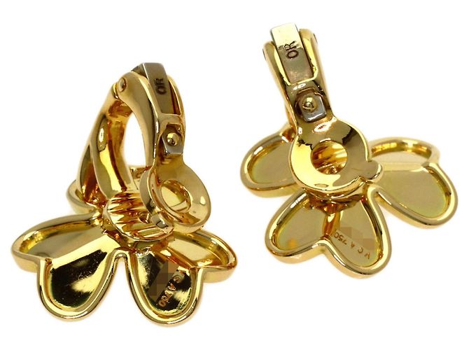 Pendientes Van Cleef & Arpels Frivole Small Diamond - vista 2