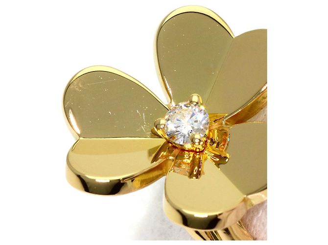 Pendientes Van Cleef & Arpels Frivole Small Diamond - vista 5
