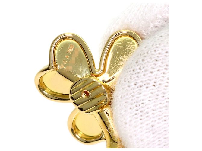Pendientes Van Cleef & Arpels Frivole Small Diamond - vista 6