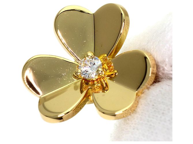 Pendientes Van Cleef & Arpels Frivole Small Diamond - vista 7