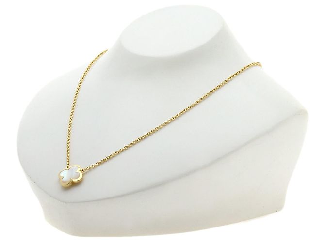 Van Cleef & Arpels Pure Alhambra Halskette aus Perlmutt - Ansicht 5