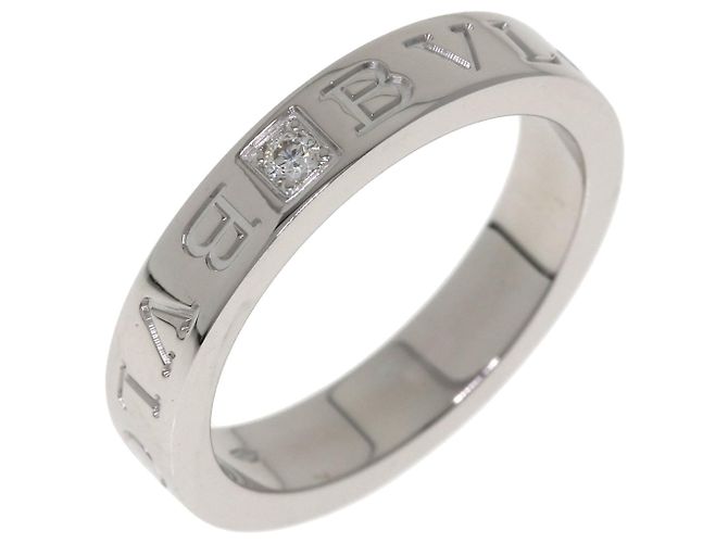 Bulgari Anello Bvlgari Double Logo Diamanti - vista 2