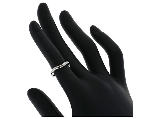 Autre Marque Anel Aliança Tiffany & Co. em Platina 950 com Diamante - vista 6