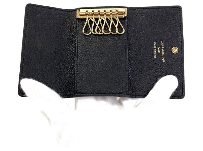 Louis Vuitton Empreinte Keycase in Noir Black - view 4