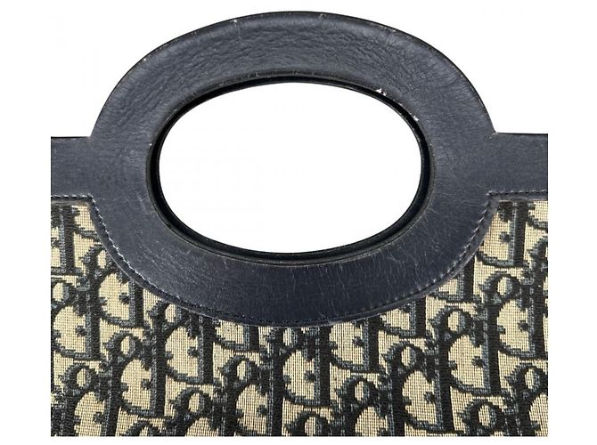 Bolso Christian Dior de lona blanca Blanco - vista 10