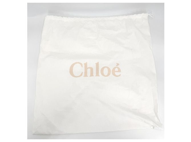 Chloé Woody Shopper Bag Medium für Damen Schwarz Beige - Ansicht 9