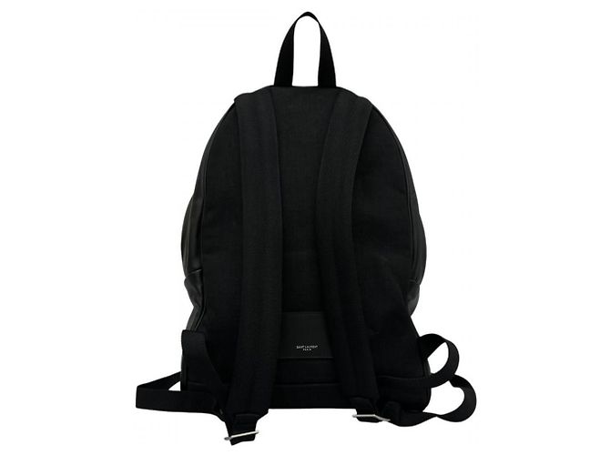 Autre Marque Zaino City Saint Laurent in pelle nera Nero - vista 2