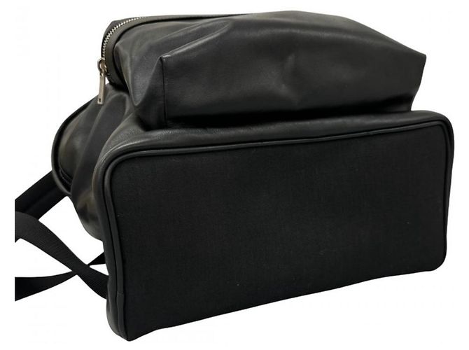 Autre Marque Zaino City Saint Laurent in pelle nera Nero - vista 3