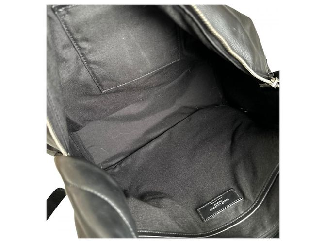 Autre Marque Zaino City Saint Laurent in pelle nera Nero - vista 4