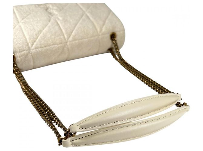 Borsa Jamie da donna Yves Saint Laurent Bianco - vista 11