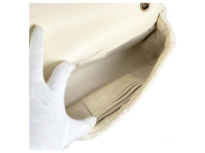 Borsa Jamie da donna Yves Saint Laurent Bianco - vista 4
