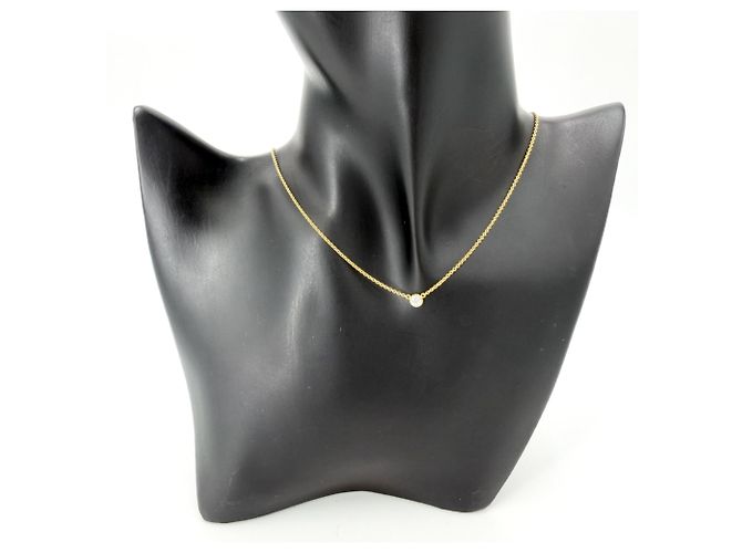 Autre Marque Collar con colgante de diamante solitario Tiffany & Co. By the Yard - vista 3