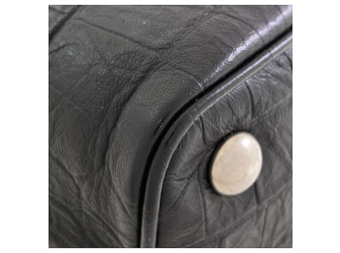 Autre Marque Bolsa de Ombro Saint Laurent Emmanuel Preto - vista 11