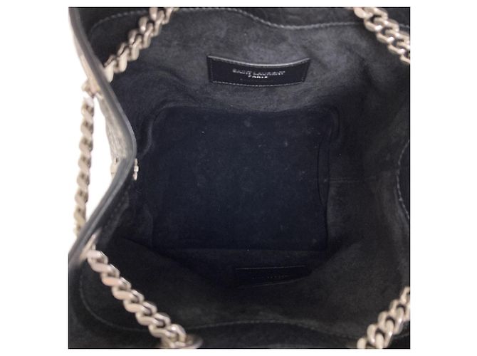 Autre Marque Bolsa de Ombro Saint Laurent Emmanuel Preto - vista 5