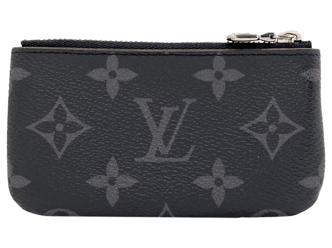 Louis Vuitton Monogram Eclipse Coin Purse - view 2