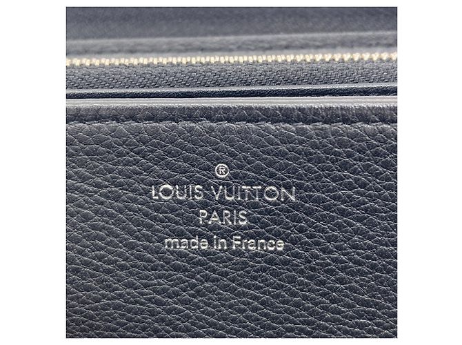 Cartera larga Louis Vuitton en piel Mahina Noir Negro - vista 6