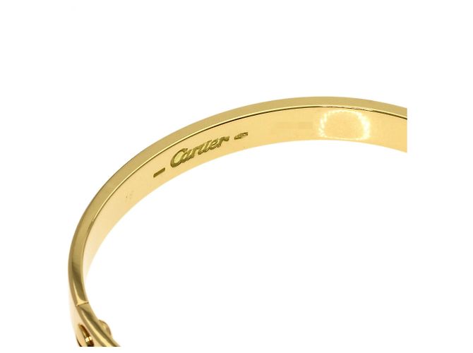 Bracciale Cartier Love Charm in oro giallo 18K - vista 4