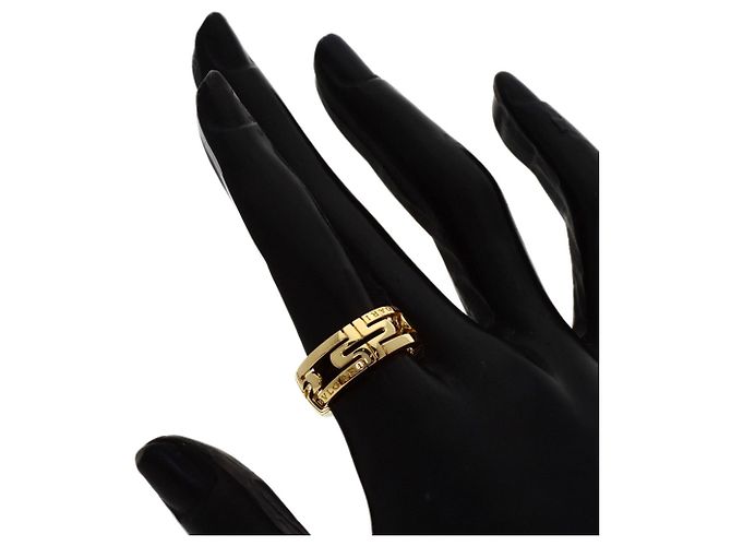 Bulgari Bvlgari Parentesi Openwork Ring in 18K Gelbgold - Ansicht 6