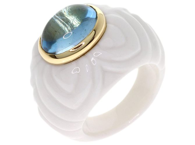 Bulgari Anillo Bvlgari Chandra de topacio azul - vista 2