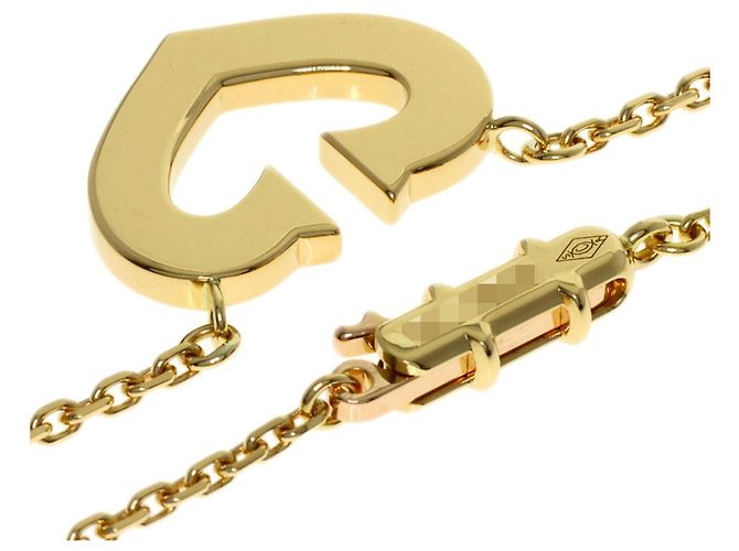Collana Cartier C Heart in oro giallo 18K - vista 2