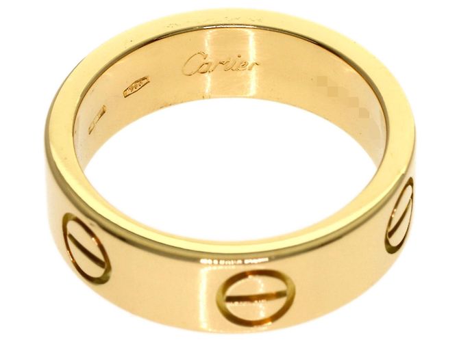 Anello Cartier Love in oro giallo 18K - vista 4