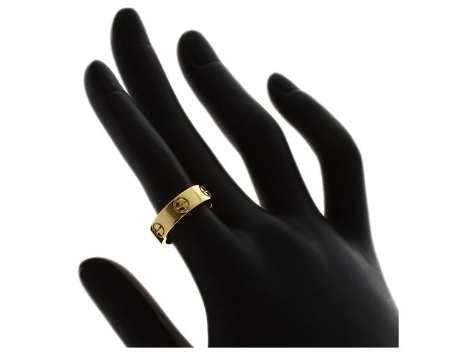 Anello Cartier Love in oro giallo 18K - vista 6