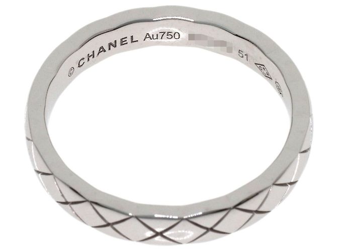 Anello Chanel Coco Crush Small #51 in oro bianco 18K - vista 4