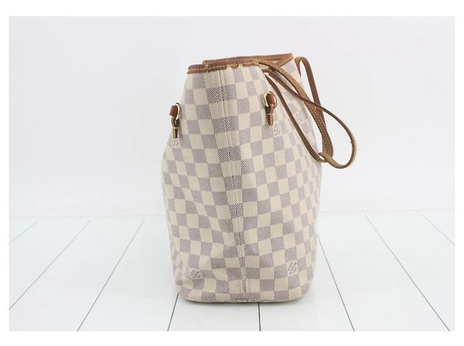 Louis Vuitton Neverfull Tote Damier Ebene MM Beige - Ansicht 4