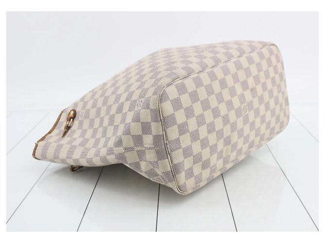 Louis Vuitton Neverfull Tote Damier Ebene MM Beige - Ansicht 5