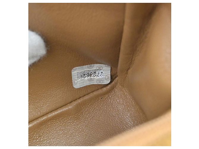 Chanel Vintage Diana Flap Quilted Canvas Small Marrone - vista 5